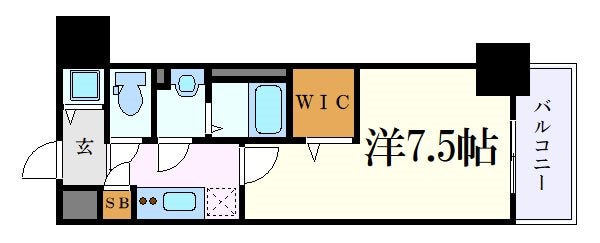 エスリード新栄プライムの物件間取画像