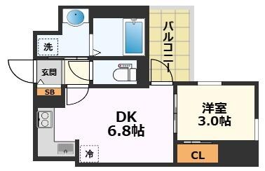 ザ・レジデンスパーク栄の物件間取画像
