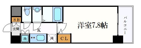 S-RESIDENCE志賀本通の物件間取画像