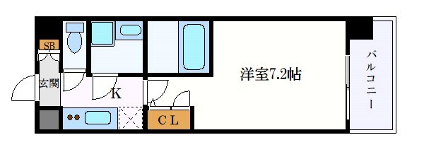 UURコート名古屋名駅の物件間取画像