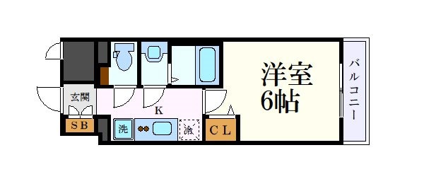 ディアレイシャス矢場町の物件間取画像