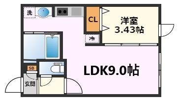 quador 名古屋WESTの物件間取画像