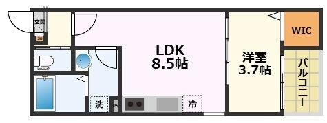 Revive黄金の物件間取画像