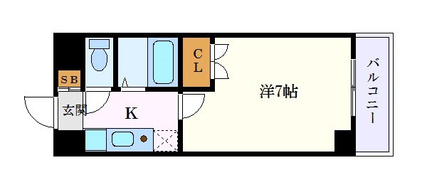 セントラルリッツの物件間取画像