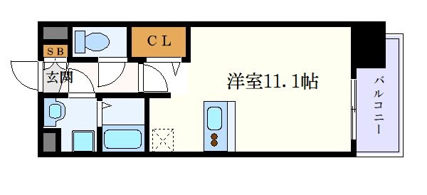 プレサンス栄フレイヤの物件間取画像