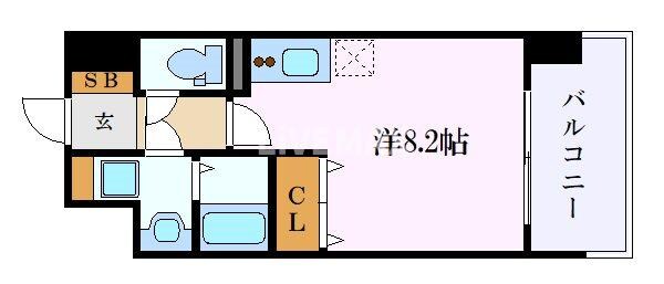 ルーエ今池の物件間取画像