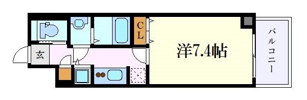 S-RESIDENCE葵Ⅱの物件間取画像