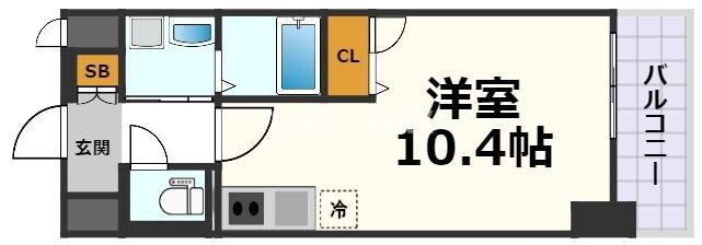 エルスタンザ東別院の物件間取画像