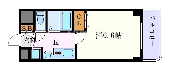 プレサンス千種駅前ネオステージの物件間取画像