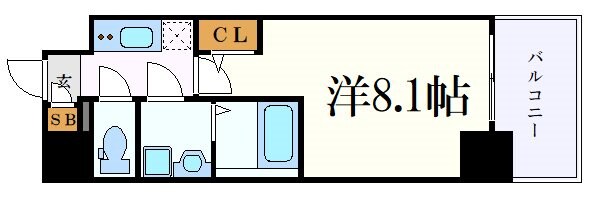 エスリード新栄マルスの物件間取画像