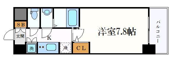 S-RESIDENCE志賀本通の物件間取画像