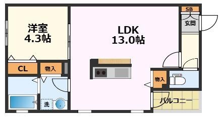 MS　佐古前の物件間取画像