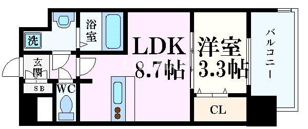 メイクスデザイン上前津の物件間取画像