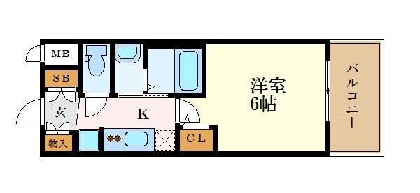 エステムコート名古屋ステーションクロスの物件間取画像