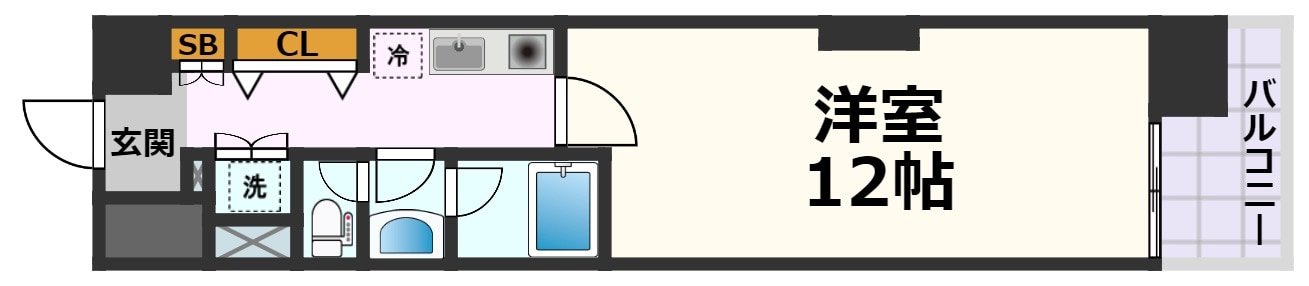 CASA＋α名駅南の物件間取画像