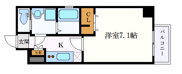 La Douceur今池南の物件間取画像