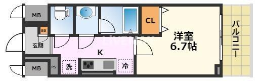 ラ・プレス新栄の物件間取画像