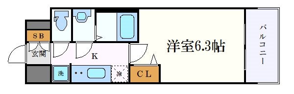 プレサンス新栄アーバンフローの物件間取画像