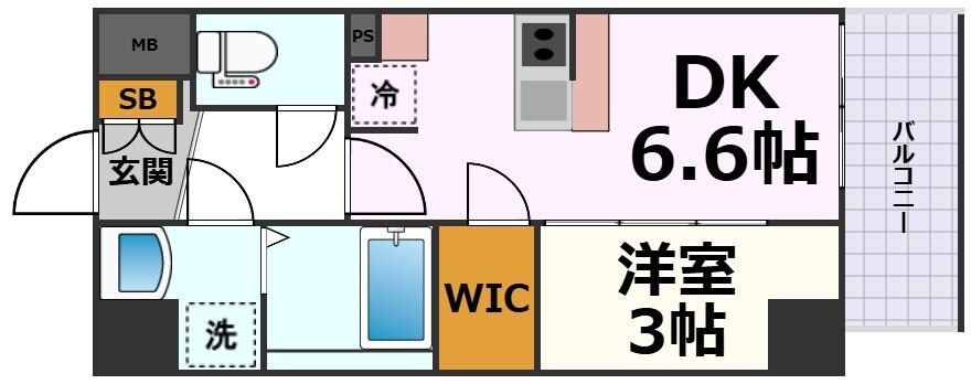 アーチレジデンス名駅北の物件間取画像