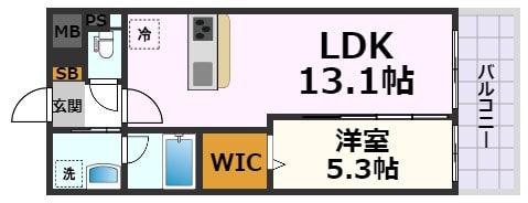 Sky Grace名古屋駅の物件間取画像