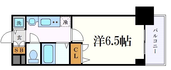 プレサンス名古屋STATIONアブソリュートの物件間取画像