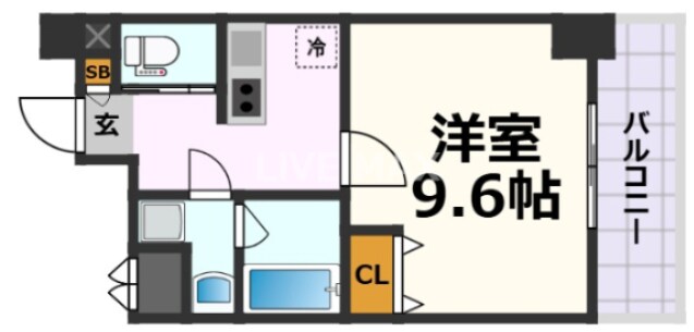 東海通駅 徒歩1分 3階の物件間取画像