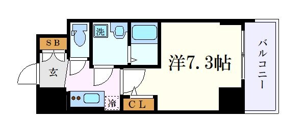 エスリード大須アヴェニューの物件間取画像