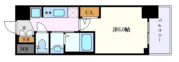 エステムコート名古屋新栄Ⅱアリーナの物件間取画像