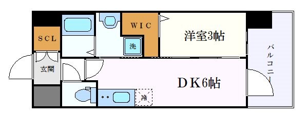亀島駅 徒歩5分 10階の物件間取画像