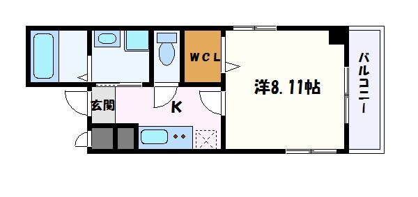 シャルマン新栄の物件間取画像