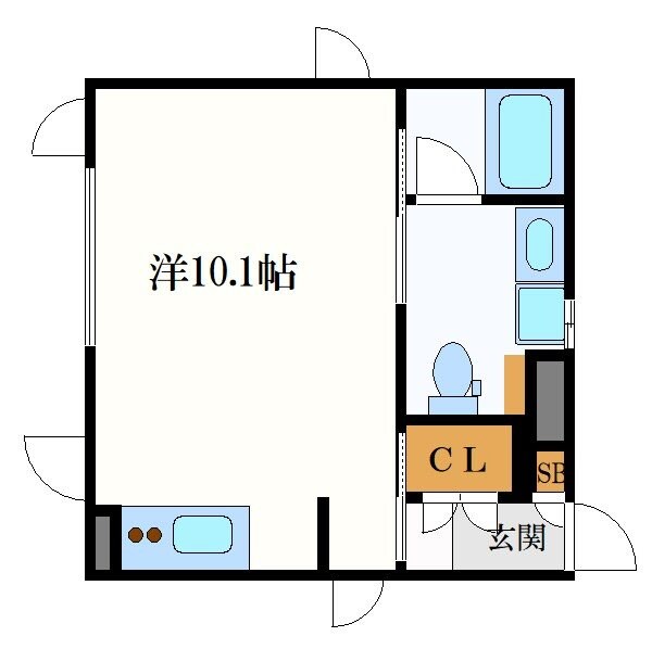 COZY菊井の物件間取画像