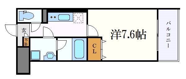 IE新栄の物件間取画像