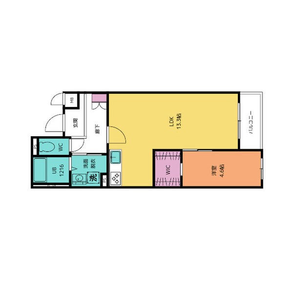 SK Residence Nagoyaの物件間取画像