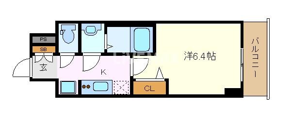 プレサンス広小路通今池の物件間取画像