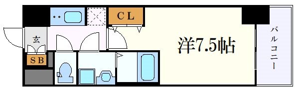 S-RESIDENCE豊国通の物件間取画像