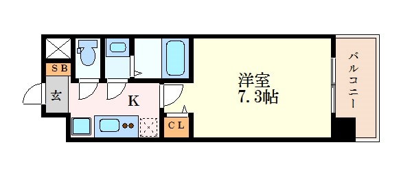 S-FORT大須観音の物件間取画像