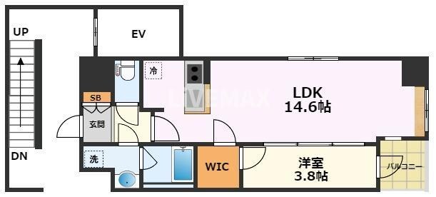 グリュック平和の物件間取画像