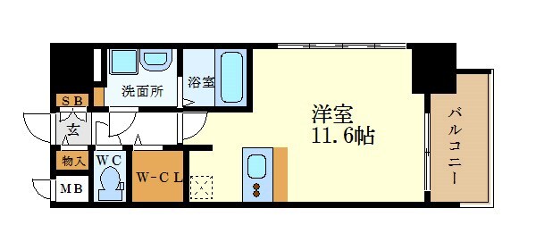 プレサンスジェネ葵の物件間取画像