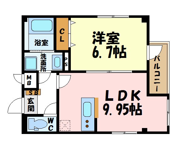 上前津駅 徒歩7分 4階の物件間取画像