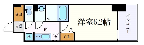 メイクス名駅南Ⅱの物件間取画像