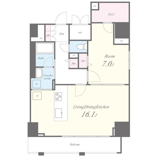 セイワパレス丸の内駅前の物件間取画像