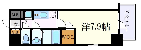 エスリード名城公園プライムの物件間取画像