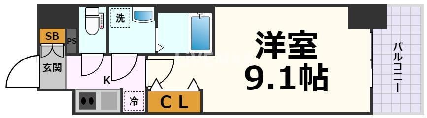 ファステート葵桜通リブレの物件間取画像