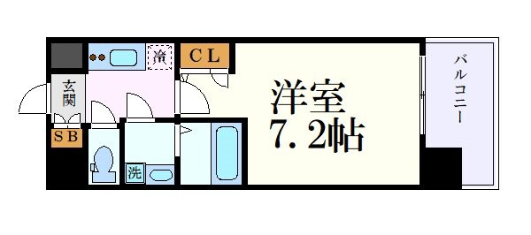 UURコート名古屋名駅の物件間取画像