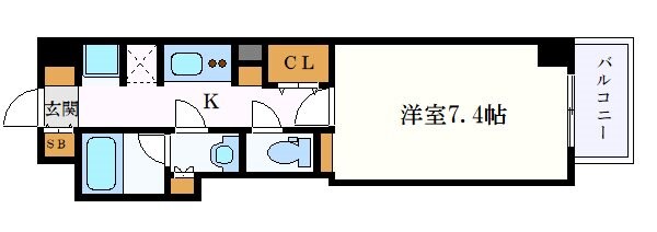 スリーアイランドタワー千種の物件間取画像