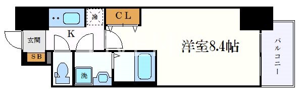 S-RESIDENCE山王の物件間取画像