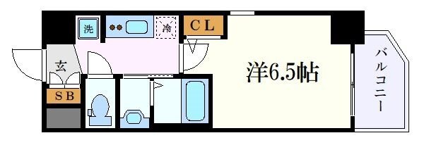 エステムコート名古屋新栄Ⅲグローリィの物件間取画像