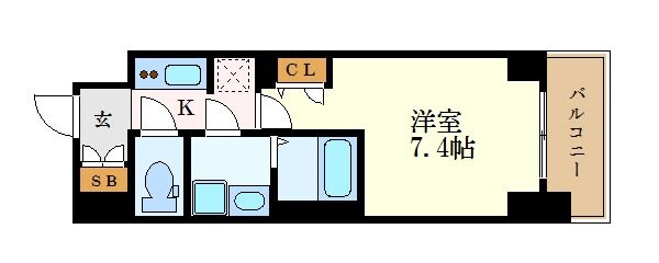 S-RESIDENCE葵の物件間取画像