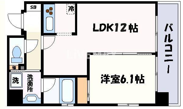 レインボーピア記念橋の物件間取画像