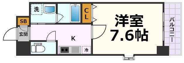 ラルーチェ泉の物件間取画像